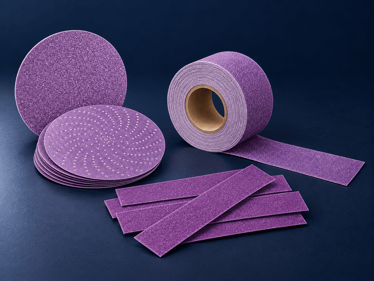 Unbranded film sanding product family