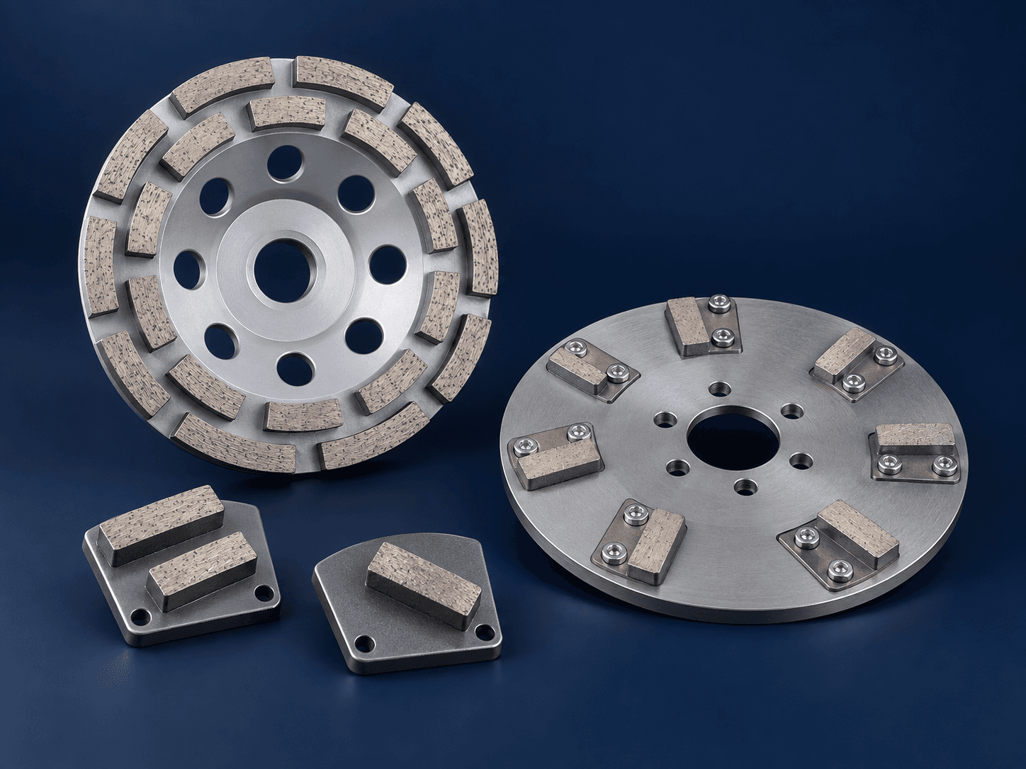 Unbranded concrete grinding product family